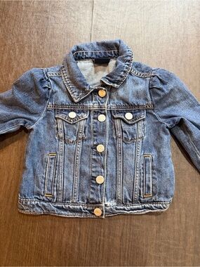 Gap Disney Minnie Mouse Denim Jacket Sz 3 Years